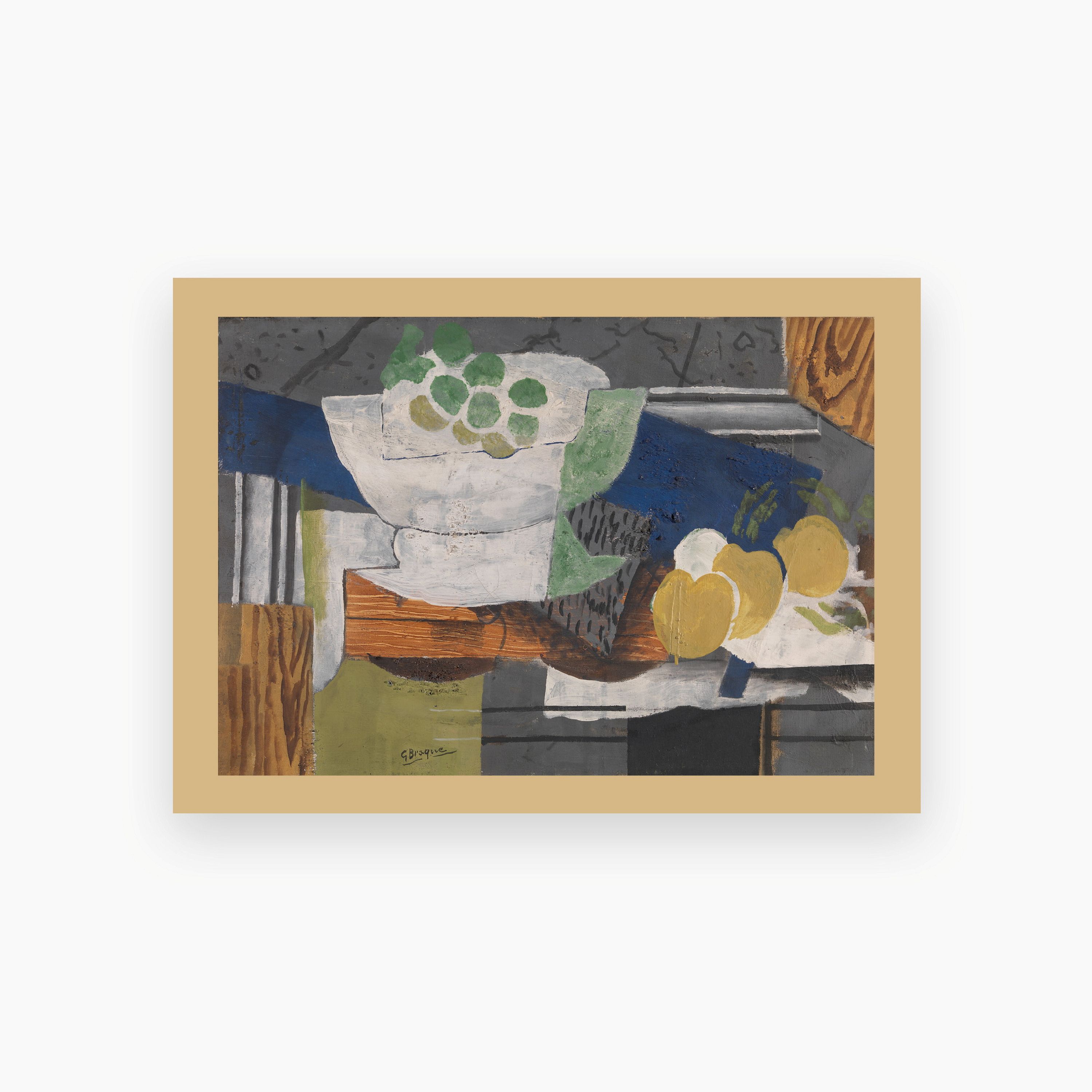 Postcard. Georges Braque, 