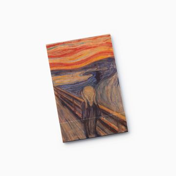 Notatblokk mini. Edvard Munch, «Skrik»