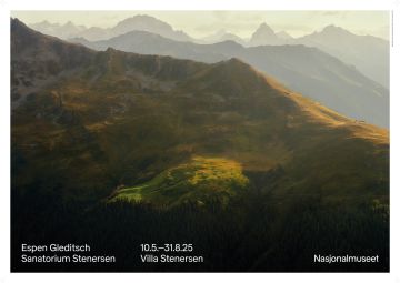 Plakat 70 x 100 cm, Espen Gleditsch. «Plateau»