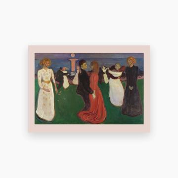 Postkort. Edvard Munch. Livets dans