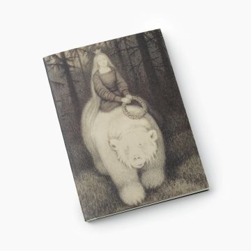 Notatbok. Theodor Kittelsen. Kvitebjørn kong Valemon