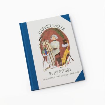 HARRIET BACKER IN MY STUDIO