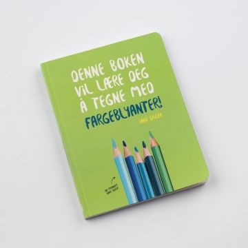 Denne boken vil lære deg å tegne med fargeblyanter!