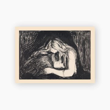 Postkort. Edvard Munch, «Vampyr II» 