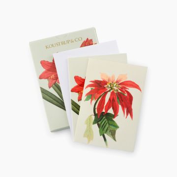 Minikort. Koustrup & Co. Julestjerne