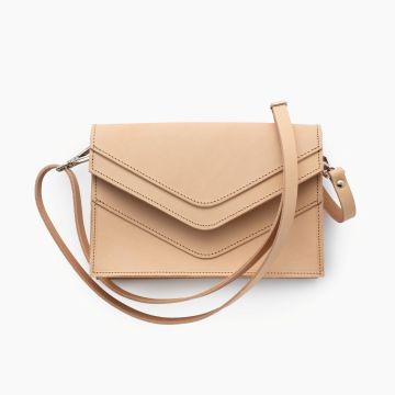 Veske. Eduards Accessories, «Skiffer mini». Natur