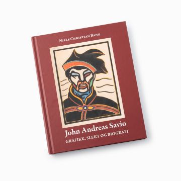 John Andreas Savio - Grafikk, slekt og biografi