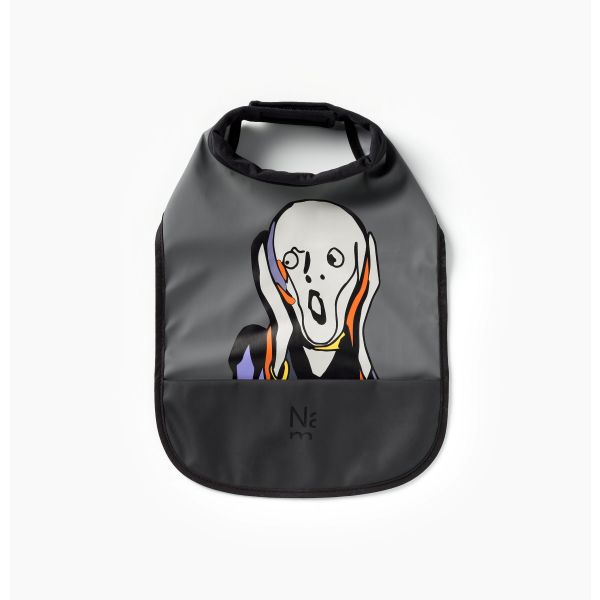 Bib. Edvard Munch. The Scream (gray)