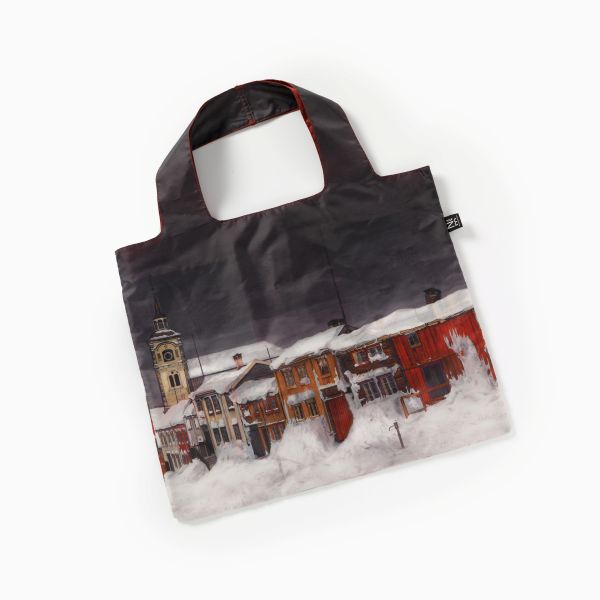 Handlenett. Harald Sohlberg, «Gate i Røros»