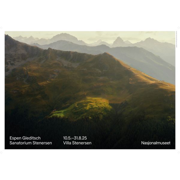 Plakat 70 x 100 cm, Espen Gleditsch. «Plateau»