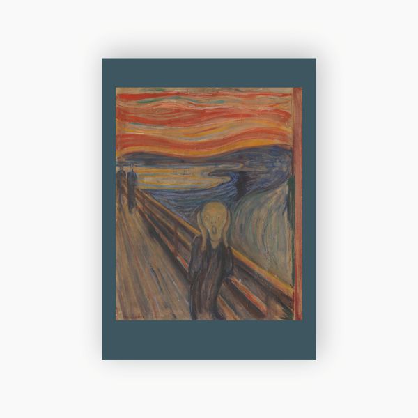 Postkort. Edvard Munch. Skrik