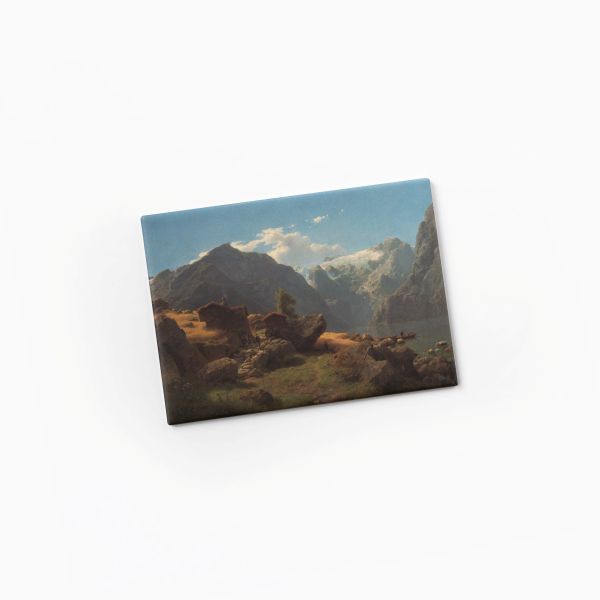 Magnet. Hans Gude, «Fra Balestrand»