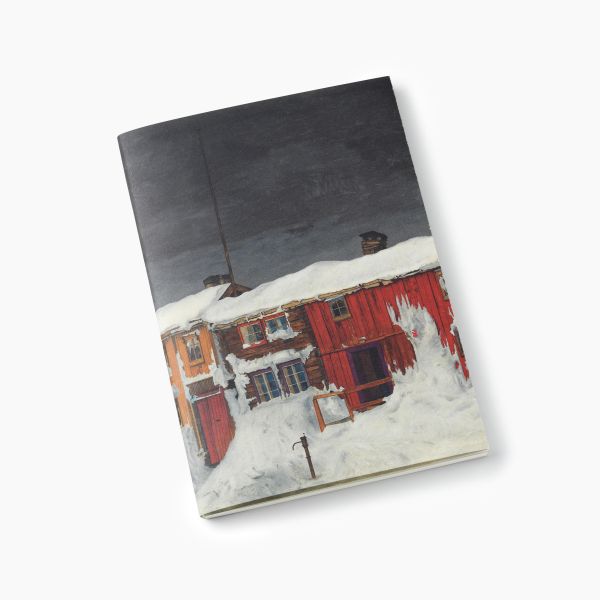 Notatbok. Harald Sohlberg. Gate i Røros