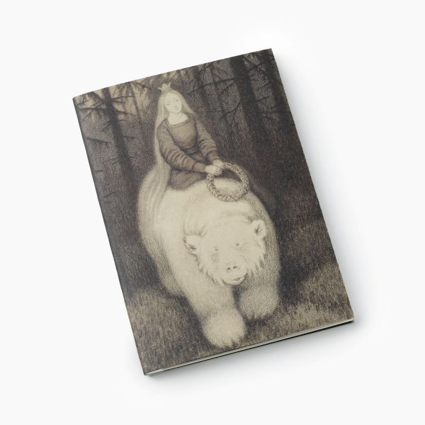 Notatbok. Theodor Kittelsen. Kvitebjørn kong Valemon