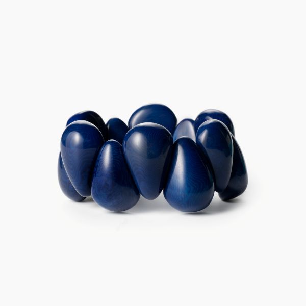 Armbånd. Angélica León, «Gota» Electric Blå