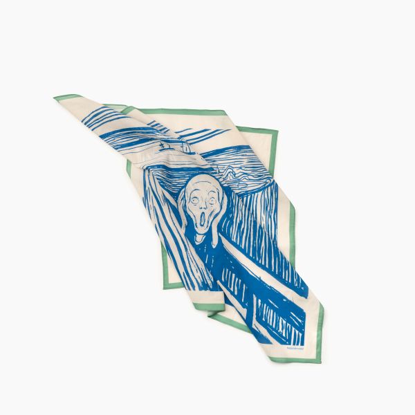 Bandana. Edvard Munch, «Skrik». Blå