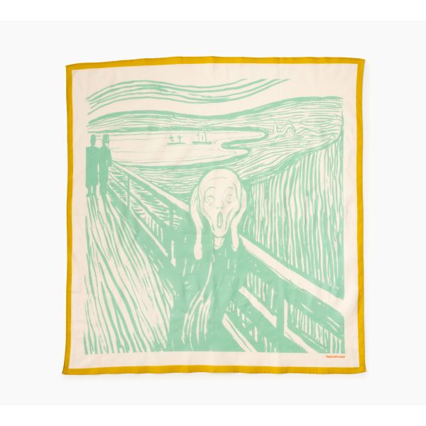 Bandana. Edvard Munch, «Skrik». Grønn