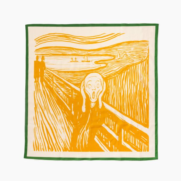 Bandana. Edvard Munch, «Skrik». Gul