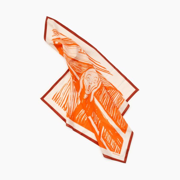 Bandana. Edvard Munch, «Skrik». Rød