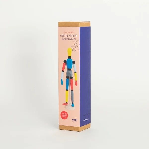 Block Design. Piet modelldukke