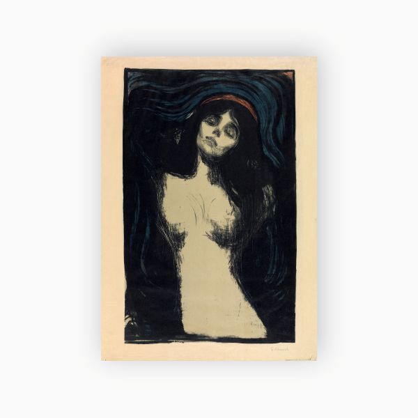 Postkort. Edvard Munch, «Madonna»