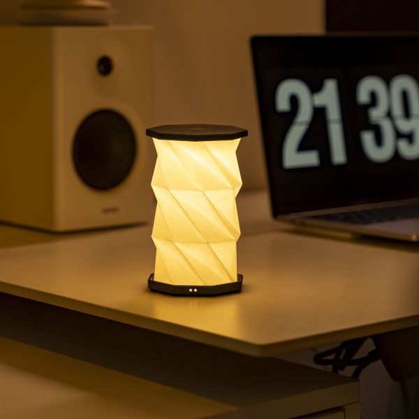 Lampe. Twist mini, valnøtt 