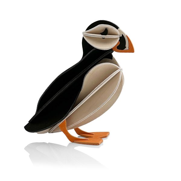 Lovi. Lundefugl 10 cm, svart