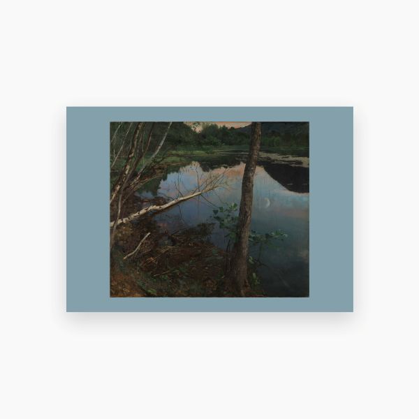 Postkort. Eilif Peterssen, «Sommernatt»