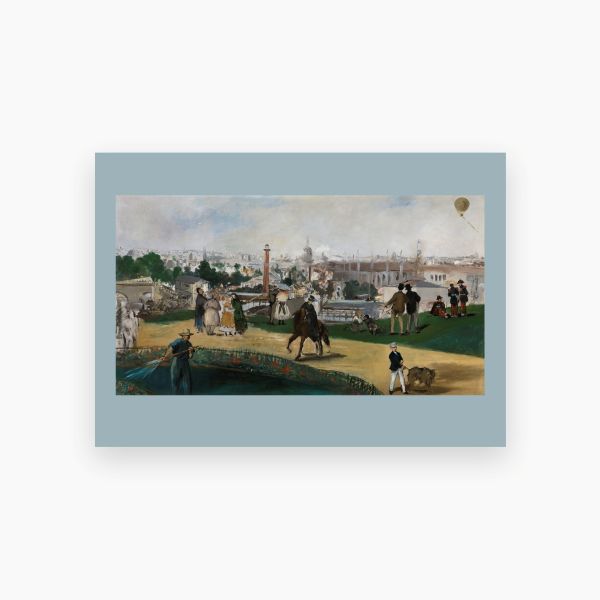 Postkort. Édouard Manet, «Fra Verdensutstillingen i Paris i 1867»
