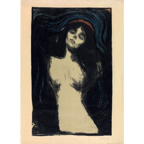 Postkort. Edvard Munch, «Madonna»