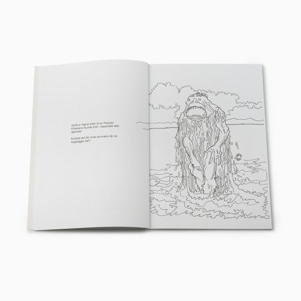 Eventyrlig fargeleggingsbok