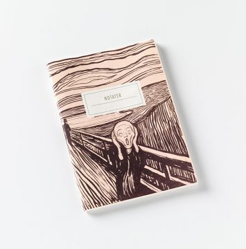 Notebook. Edvard Munch, "Scream"