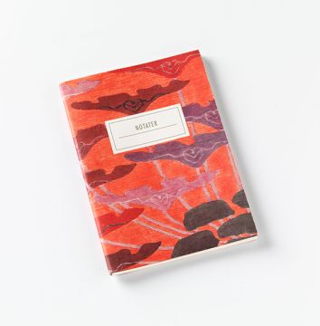 Notebook. Frida Hansen, "In Red"