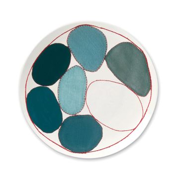Plate. Louise Bourgeois, "Blue Circles"