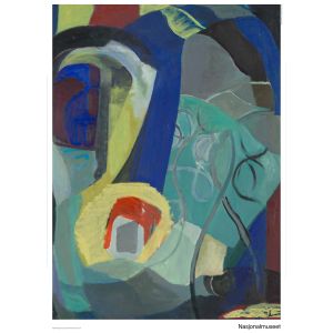 Plakat 50 x 70 cm. Ragnhild Kaarbø, «Fragment»