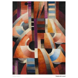 Plakat 50 x 70 cm. Thorvald Hellesen, «Balalaika»