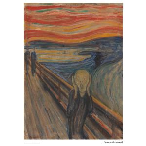 Plakat 50 x 70 cm. Edvard Munch, «Skrik»