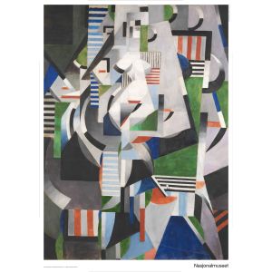 Plakat 50 x 70 cm. Thorvald Hellesen, «Komposisjon»