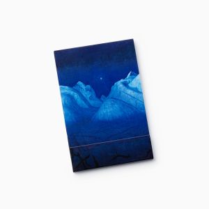 Notatblokk mini. Harald Sohlberg, «Vinternatt i Rondane»