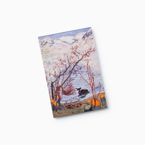 Notatblokk mini. Nikolai Astrup, «Fugl på sten»