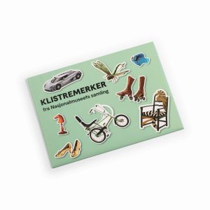 Klistremerker. Nasjonalmuseets samling