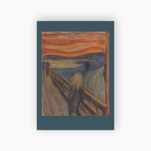 Postkort. Edvard Munch. Skrik