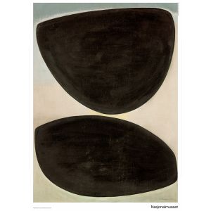 Plakat 50 x 70 cm. Anna-Eva Bergman, «NO 5-1953»
