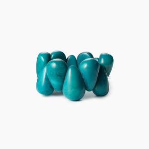 Armbånd. Angélica León, «Gota» Aqua