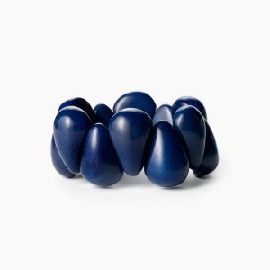 Armbånd. Angélica León, «Gota» Electric Blå