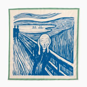 Bandana. Edvard Munch, «Skrik». Blå