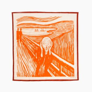 Bandana. Edvard Munch, «Skrik». Rød
