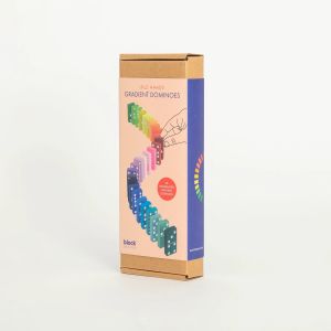 Block Design. Gradert dominoes