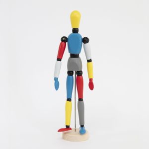 Block Design. Piet modelldukke