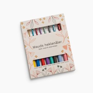 Heklenål. Mauds, sett med 8